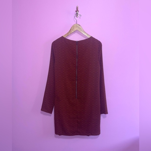 Prana Dress Women's Size Small Pomegranate Rust Long Sleeve Lightweight Cece - Picture 8 of 13